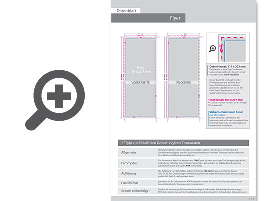 Product Bild hochglanz-uv-lack-flyer_10_4_cm_x_29_7_cm__beidseitig_bedruckt