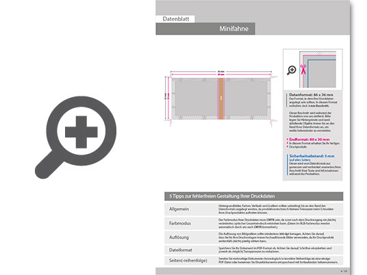 Product Bild hochwertige_minifahne_mit_holzpicker__40_x_30_mm__beidseitig_bedruckt